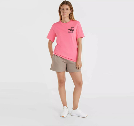 Damska koszulka z krótkim rękawem O'neill FUTURE SURF SOCIETY REGULAR T-SHIRT perfectly pink rozmiar S