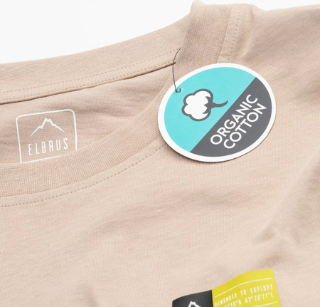 Męska koszulka z krótkim rękawem bawełniana Elbrus Frode rozmiar M