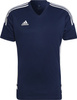Koszulka męska adidas Condivo 22 Jersey V-neck granatowo-biała HA6291