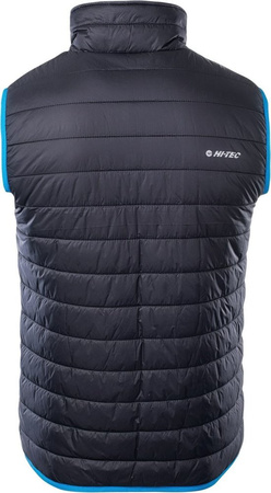 Kamizelka bezrękawnik męski Hi-Tec Solner czarno-niebieski rozmiar XXXL
