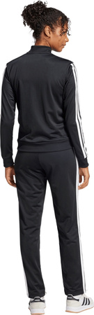 Dres damski adidas Essentials 3-Stripes TrackSuit czarny JD5434