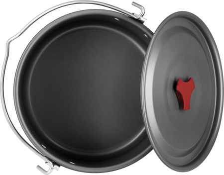 Garnek turystyczny z pokrywką Nils Camp NC17117 4L