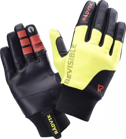 Męskie rękawiczki rowerowe rękawice Radvik Frost BV GTS skóra naturalna rozmiar XL