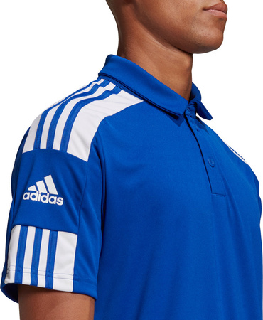 Koszulka męska adidas Squadra 21 Polo niebieska GP6427
