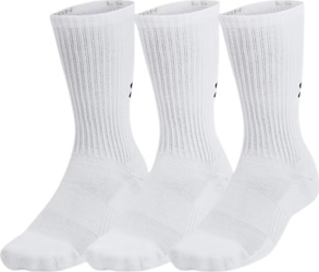 Skarpety Under Armour TC 3pak Crew białe 1386311 100