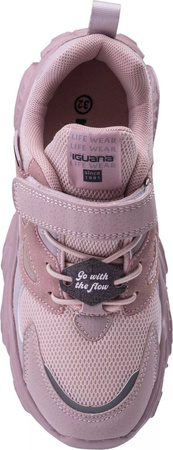 Dziecięce buty sneakersy Iguana Bonsi JRG pudrowy róż rozmiar 35