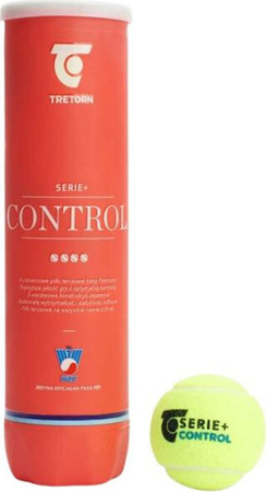 Piłki do tenisa ziemnego Tretorn Serie  Control 4 szt. red 474378