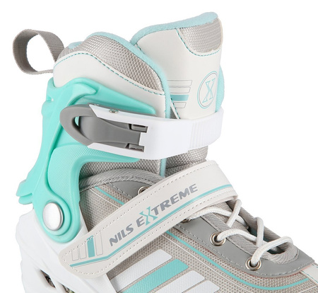 Łyżworolki z wymienną płozą figurową 2w1 Nils Extreme rozmiar M (34-38)