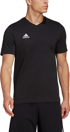 Koszulka męska adidas Entrada 22 Tee czarna HC0448