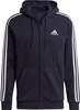 Bluza męska adidas Essentials Full-Zip Hoodie granatowa GK9053