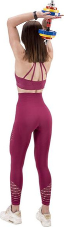 Sztanga gryf z obciążeniem sztangielki / hantle w walizce HMS SKC20 2x10 kg