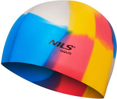 Czepek silikonowy Nils aqua nqc multikolor m10