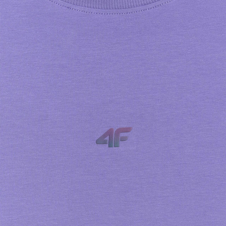 Koszulka damska 4F F2971 fioletowa 4FWAW25TTSHF2971 51S