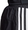 Spodenki damskie adidas Pacer Training 3-Stripes Woven High-Rise czarne IT7760