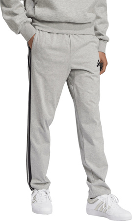 Spodnie męskie adidas Essentials 3-Stripes Single Jersey szare JE6428