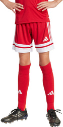 Spodenki dla dzieci adidas Squadra 25 czerwone JJ2416