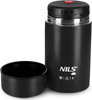 Termos obiadowy turystyczny ze stali nierdzewnej Nils Camp NC3802 czarny 1000 ml