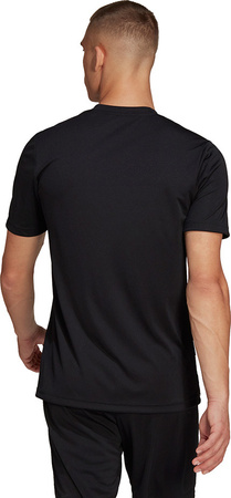 Koszulka męska adidas Entrada 22 Graphic Jersey czarno-biała HF0126