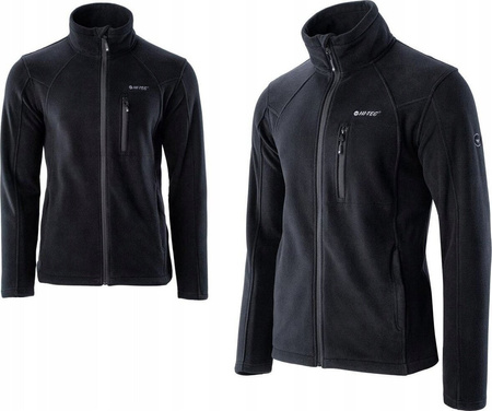 Męski polar ciepły 280g/m2 bluza polarowa Hi-Tec Monar rozmiar XXXL