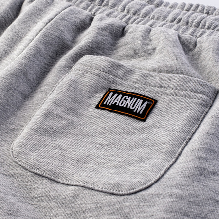 Damskie spodenki dresowe Magnum Caprea Shorts Wo's szare bawełniane rozmiar XL