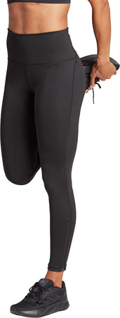 Legginsy damskie adidas Adizero E 1/1 L czarne IP3085