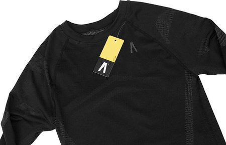 Bielizna termoaktywna dla chłopców Alpinus Active Idre Set czarna SI1023 - SI1025