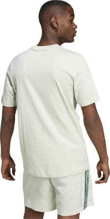 Koszulka męska adidas Essentials Single Jersey Embroidered Small Logo Tee jasnozielona IX0119