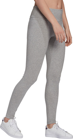 Legginsy damskie adidas Essentials High-Waist szare GL0638
