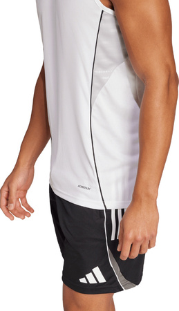 Koszulka męska adidas Tiro 25 Competition Sleeveless Jersey biała JJ1522