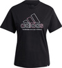 Koszulka damska adidas Xpress Logo czarna IW5161