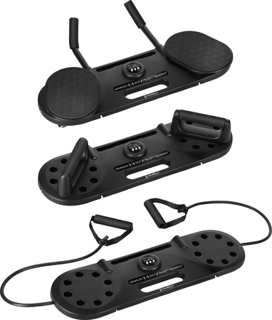 DBP02 WIELOFUNKCYJNA DESKA DO ĆWICZEŃ MIĘŚNI BRZUCHA I POMPEK Z LINKAMI 3W1 HMS