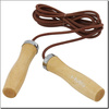 Skakanka skórzana   drewniana rączka HMS SK07