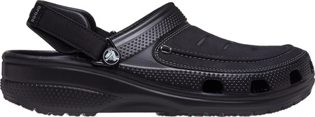 Chodaki sandały klapki męskie Crocs Yukon Vista II LR Clog czarne 207689 0DD
