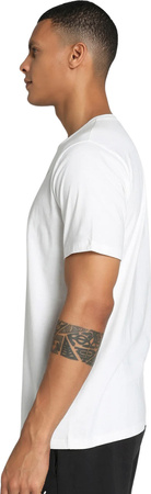 Koszulka męska Puma Team Rise Logo Jersey Cotton biała 658705 04