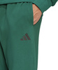 Spodnie męskie adidas Essentials Feel Cozy French Terry zielone JE3858