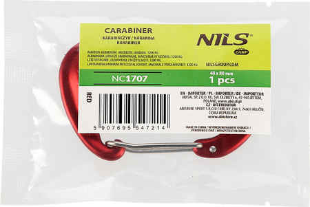 Karabińczyk turystyczny12kn Nils camp 1200kg