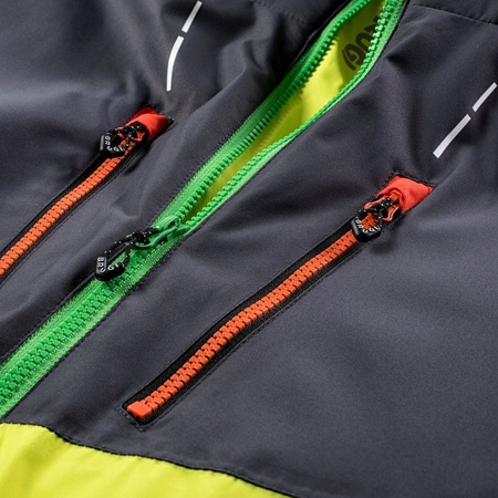 Męska kurtka narciarska snowboardowa membrana 8000mm Brugi 4APX zimowa rozmiar XL