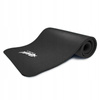 Mata do ćwiczeń fitness NBR Allright 140 x 60 x 1cm czarna