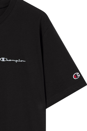 Koszulka męska Champion SS Tee czarna 221798 KK001