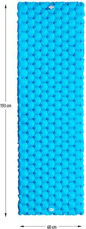Mata turystyczna Nils Camp NC4007 niebieski 193x60x5 cm