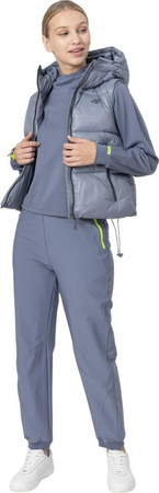 Kamizelka damska 4F niebieska H4Z22 KUDP004 32S