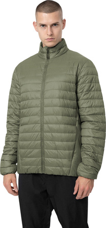 Kurtka męska puchowa 4F M084 oliwkowa 4FSS23TDJAM084 44S