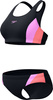 Damski Strój Kąpielowy Clrblck Splce 2.0 2pc Af  fiery red/white/french blue rozmiar 40