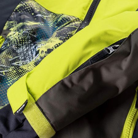 Dziecięca kurtka ocieplana narciarska membrana 5000mm Brugi 3ak3 rozmiar 128-134 cm