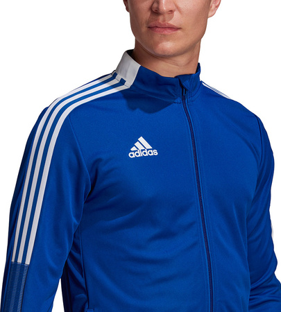 Bluza męska adidas Tiro 21 Track niebieska GM7320