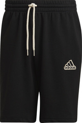 Spodenki męskie adidas Essentials Feelcomfy French Terry Shorts czarne HE1815