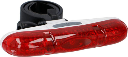 Lampka oświetlenie rowerowe na tył Dunlop 5 LED czerwone