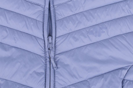 Kurtka damska puchowa 4F F094 jasny fiolet 4FSS23TDJAF094 52S