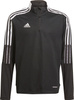 Bluza dla dzieci adidas Tiro 21 Training Top Youth czarna GM7325