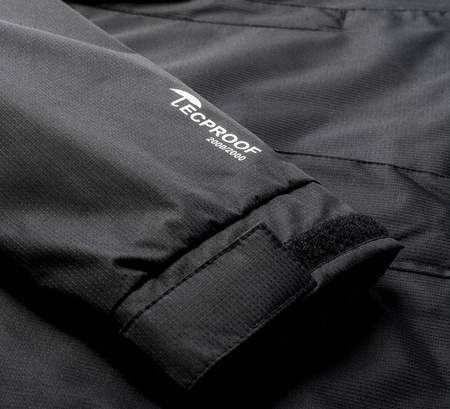 Męska lekka kurtka trekkingowa Hi-Tec Resti czarna rozmiar XXL